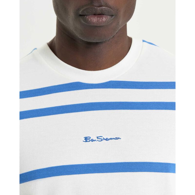 Ben Sherman Mixed Stripe Tee image number 2